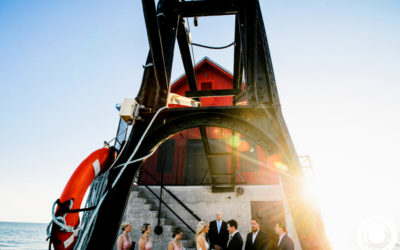 Tim + Abby // Grand Haven Pier Wedding