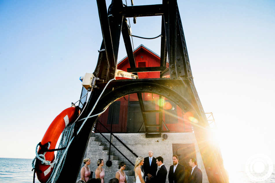 Tim + Abby // Grand Haven Pier Wedding