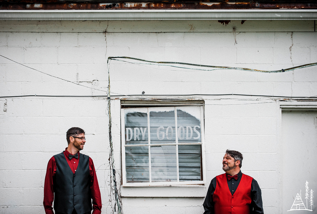 Wayne + Tim / Kentucky Vintage Shop Wedding - Kendra Stanley Mills Photography