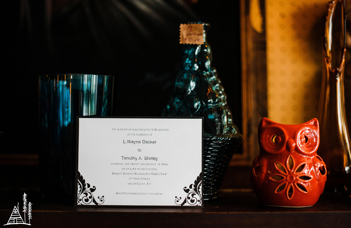 Wayne + Tim / Kentucky Vintage Shop Wedding - Kendra Stanley Mills Photography