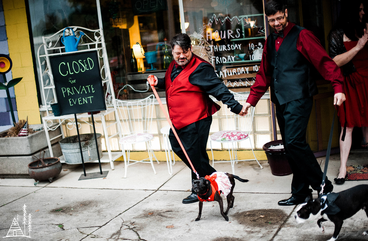 Wayne + Tim / Kentucky Vintage Shop Wedding - Kendra Stanley Mills Photography