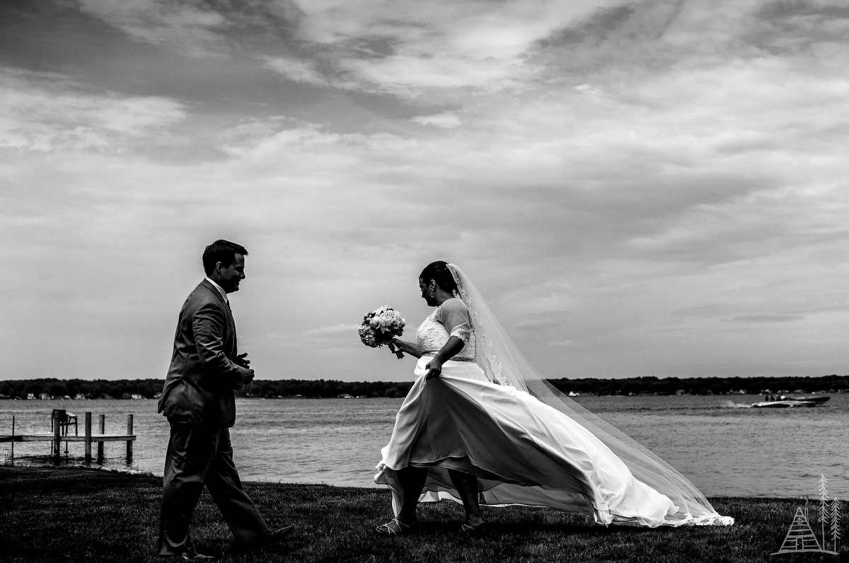 Anna Joel Muskegon Nautical Wedding - Kendra Stanley-Mills Photography