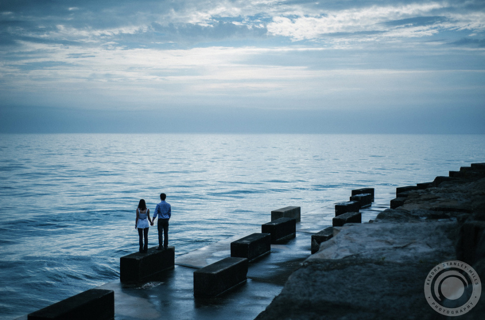 Grae + Becky // Chicago Engagement