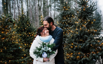 Rich + Katie // Montague Tree Farm Wedding