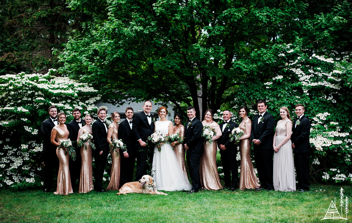 Erik + Molly Spring Lake Country Club Wedding - Kendra Stanley-Mills Photography