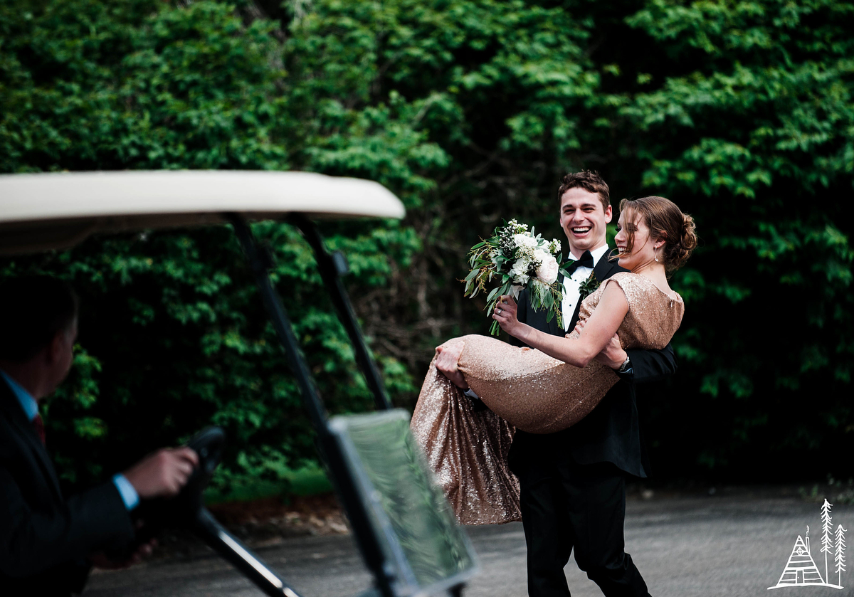 Erik + Molly Spring Lake Country Club Wedding - Kendra Stanley-Mills Photography