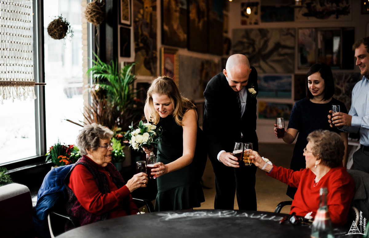 Mike + Jane // Grand Rapids Winter Elopement