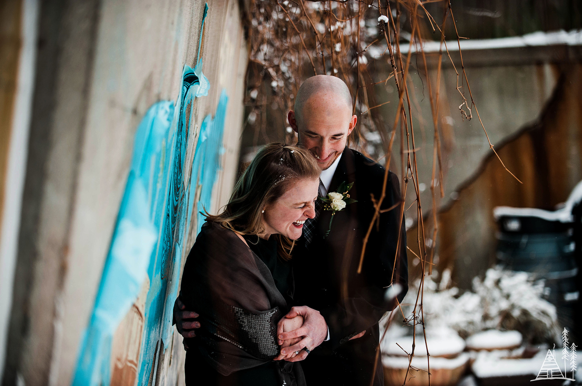 Mike + Jane // Grand Rapids Winter Elopement