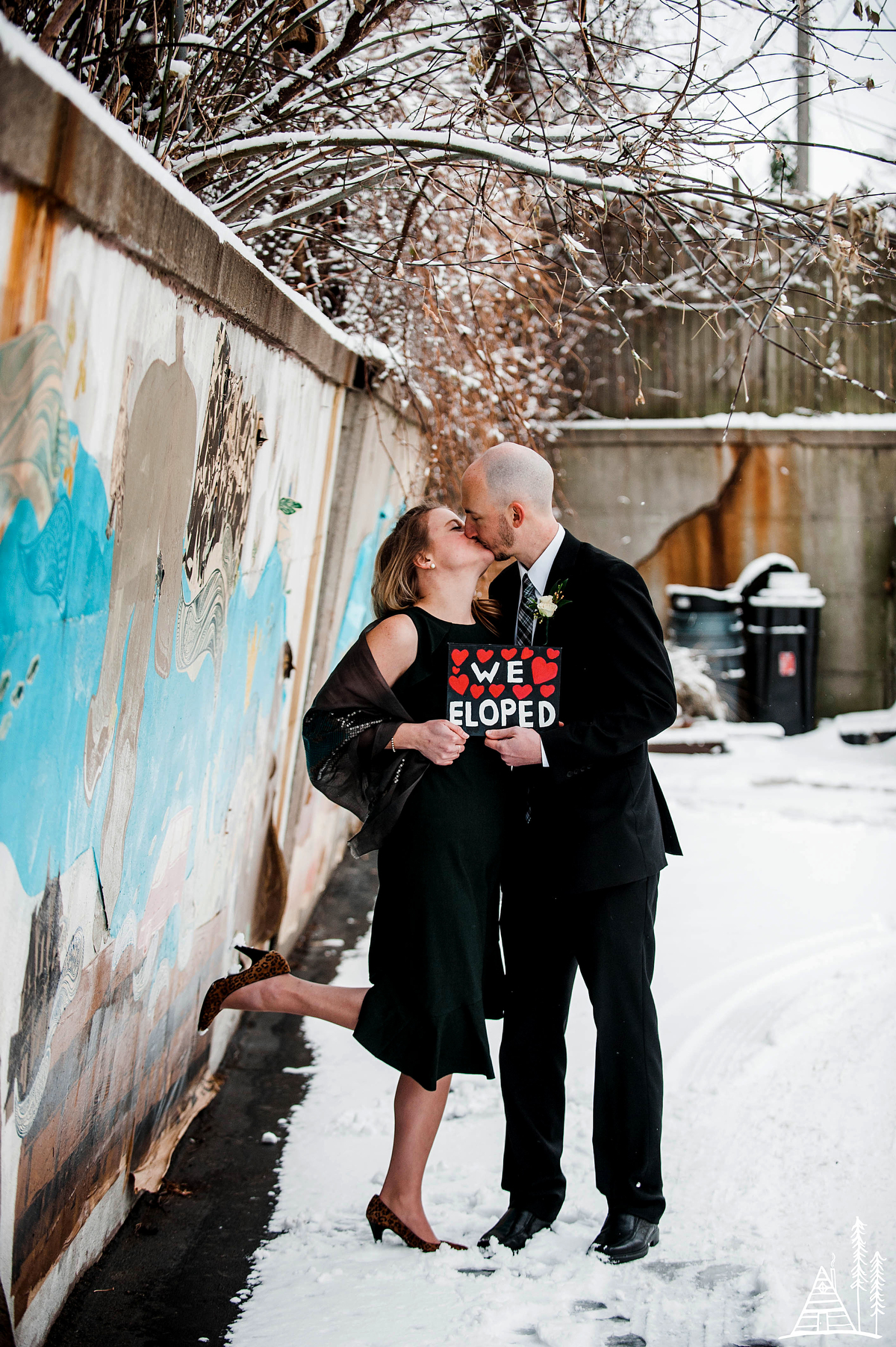 Mike + Jane // Grand Rapids Winter Elopement