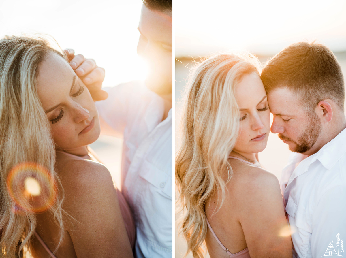 Silver Lake Sand Dune engagement - Kendra Stanley Mills Photography