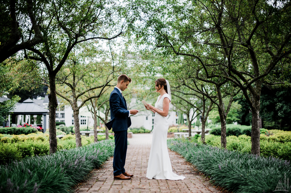 Jessica Jakob Weller's Carriage House Garden Wedding