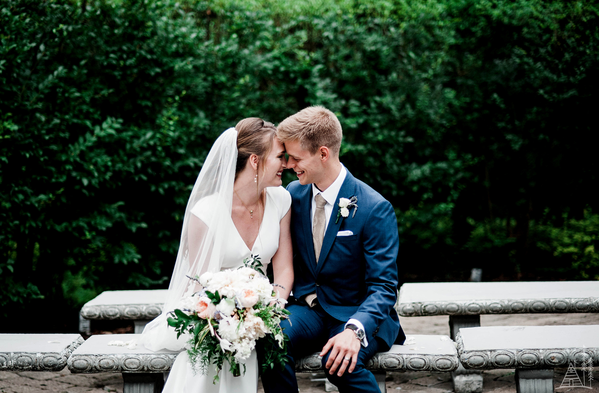 Jessica Jakob Weller's Carriage House Garden Wedding