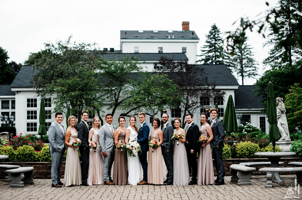 Jessica Jakob Weller's Carriage House Garden Wedding