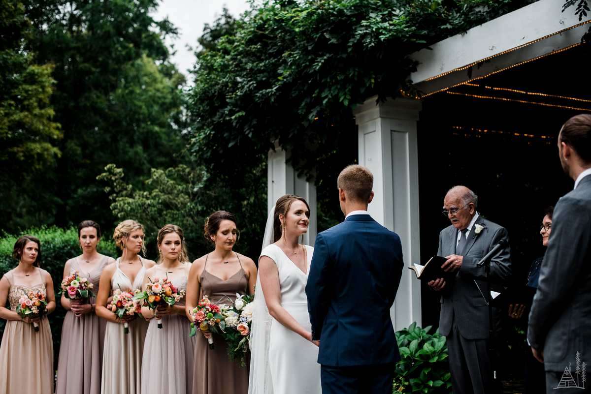 Jessica Jakob Weller's Carriage House Garden Wedding